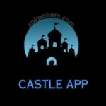 Castle App promotional banner featuring a mobile interface with "Free. Fast. Simple." text.