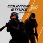 Counter Strike 2 tactical soldiers aiming rifles in intense battlefield action scene.