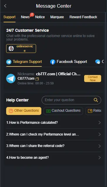 CB 777 Game